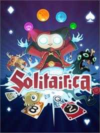 Box cover for Solitairica on the Microsoft Windows.