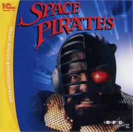 Box cover for Space Pirates on the Microsoft Windows.
