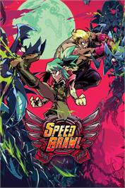 Box cover for Speed Brawl on the Microsoft Windows.