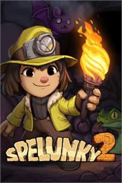 Box cover for Spelunky 2 on the Microsoft Windows.