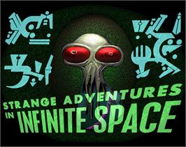 Box cover for Strange Adventures in Infinite Space on the Microsoft Windows.