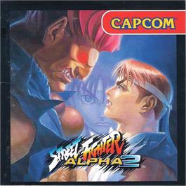Box cover for Street Fighter Alpha 2 on the Microsoft Windows.