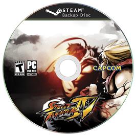 Box cover for Street Fighter IV on the Microsoft Windows.