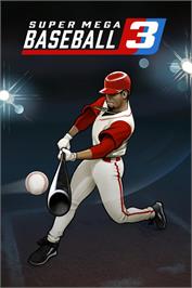 Box cover for Super Mega Baseball 3 on the Microsoft Windows.
