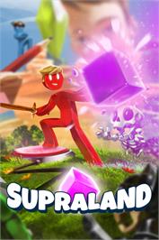 Box cover for Supraland on the Microsoft Windows.