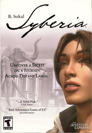 Box cover for Syberia on the Microsoft Windows.
