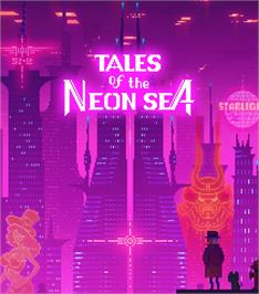 Box cover for Tales of the Neon Sea on the Microsoft Windows.