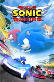 Box cover for Team Sonic Racing on the Microsoft Windows.