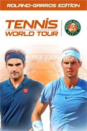 Box cover for Tennis World Tour (Legends Edition) on the Microsoft Windows.