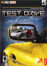 Box cover for Test Drive Unlimited on the Microsoft Windows.
