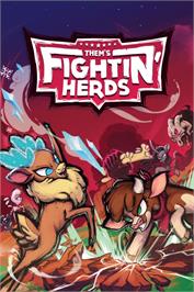 Box cover for Them's Fightin' Herds on the Microsoft Windows.