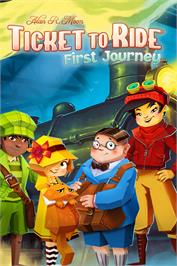 Box cover for Ticket to Ride - First Journey on the Microsoft Windows.