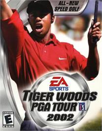 Box cover for Tiger Woods PGA Tour 2002 on the Microsoft Windows.
