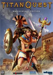 Box cover for Titan Quest - Anniversary Edition on the Microsoft Windows.