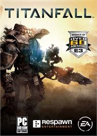 Box cover for Titanfall on the Microsoft Windows.