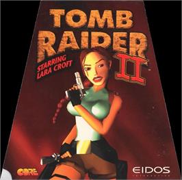 Box cover for Tomb Raider 2 on the Microsoft Windows.