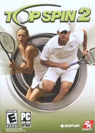 Box cover for Top Spin 2 on the Microsoft Windows.