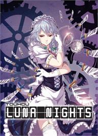 Box cover for Touhou Luna Nights on the Microsoft Windows.