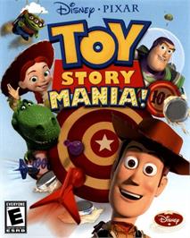 Box cover for Toy Story Mania! on the Microsoft Windows.