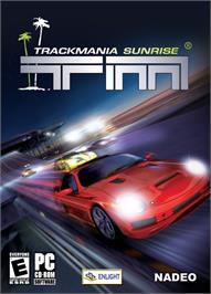 Box cover for TrackMania Sunrise on the Microsoft Windows.