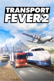 Box cover for Transport Fever 2 on the Microsoft Windows.