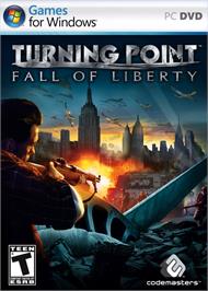 Box cover for Turning Point - Fall of Liberty on the Microsoft Windows.