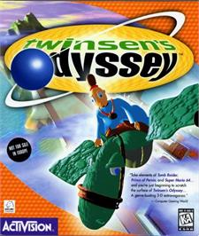 Box cover for Twinsen's Odyssey on the Microsoft Windows.