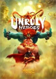Box cover for Unruly Heroes on the Microsoft Windows.