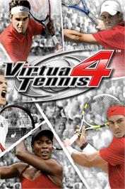 Box cover for Virtua Tennis 4 on the Microsoft Windows.