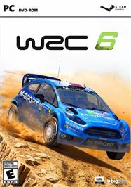 Box cover for WRC 6 on the Microsoft Windows.