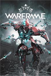 Box cover for Warframe on the Microsoft Windows.