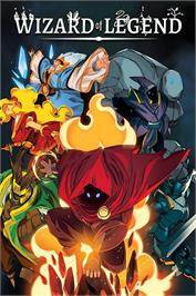 Box cover for Wizard of Legend on the Microsoft Windows.