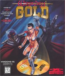 Box cover for Wizardry Gold on the Microsoft Windows.