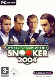 Box cover for World Championship Snooker 2004 on the Microsoft Windows.