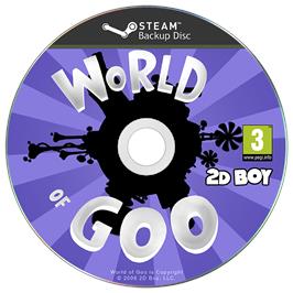 Box cover for World of Goo on the Microsoft Windows.