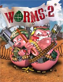 Box cover for Worms 2 on the Microsoft Windows.