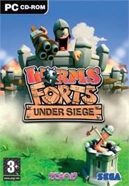 Box cover for Worms Forts - Under Siege on the Microsoft Windows.