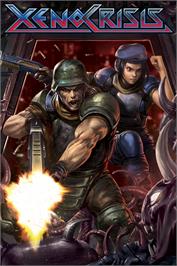 Box cover for Xeno Crisis on the Microsoft Windows.