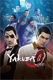 Box cover for Yakuza 0 on the Microsoft Windows.