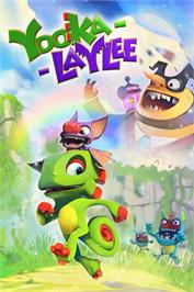 Box cover for Yooka-Laylee on the Microsoft Windows.