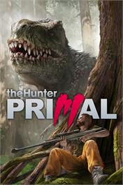 Box cover for theHunter - Primal on the Microsoft Windows.