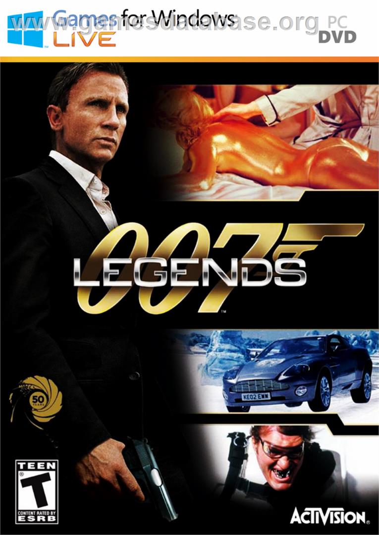 007 - Legends - Microsoft Windows - Artwork - Box