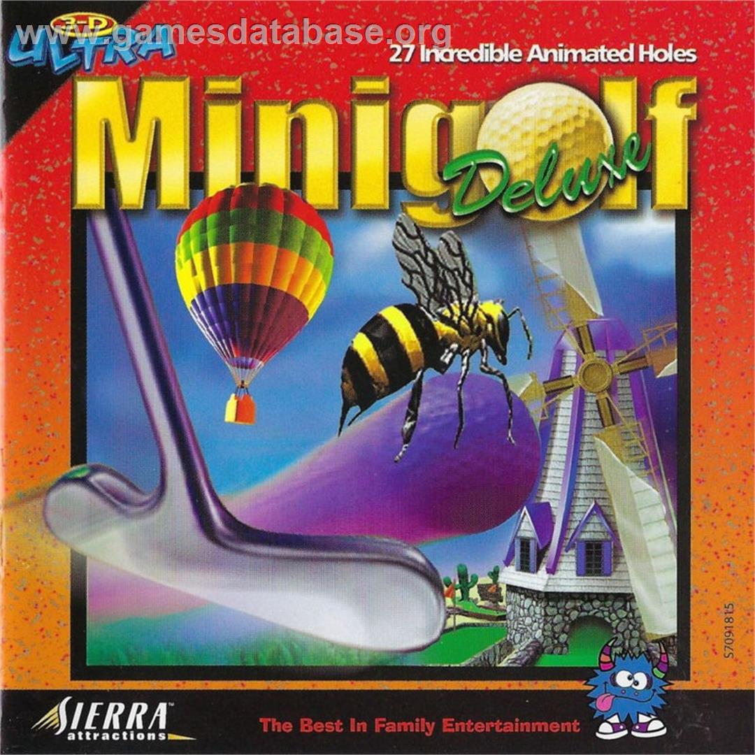 3-D Ultra MiniGolf Deluxe - Microsoft Windows - Artwork - Box