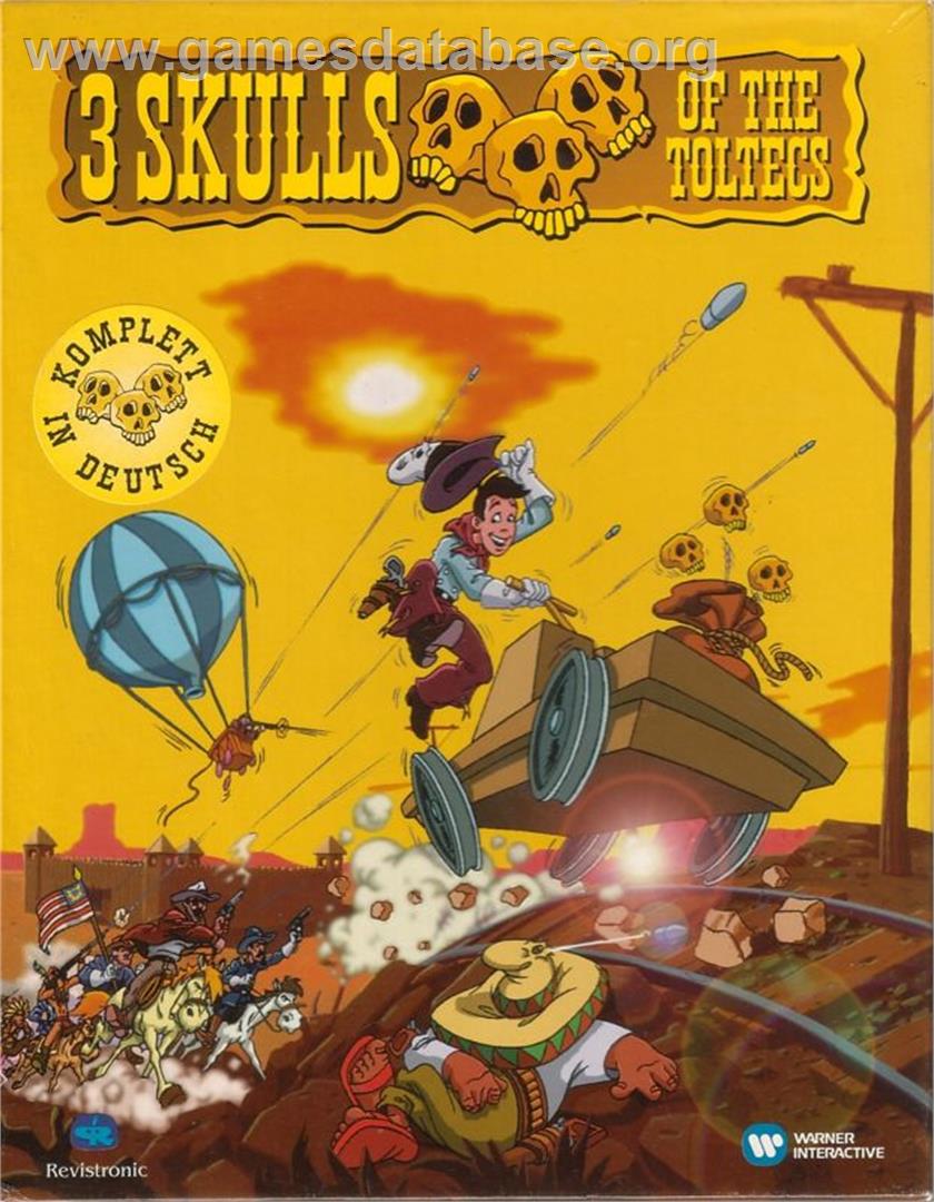 3 Skulls of the Toltecs - Microsoft Windows - Artwork - Box