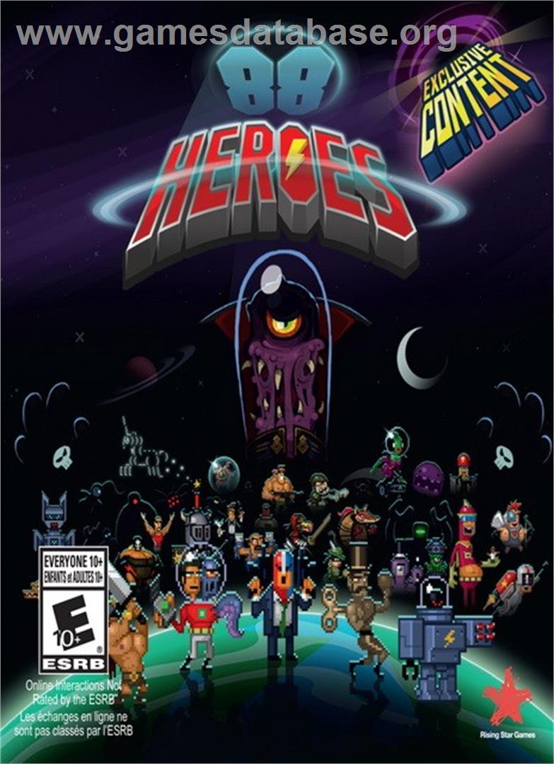 88 Heroes - Microsoft Windows - Artwork - Box