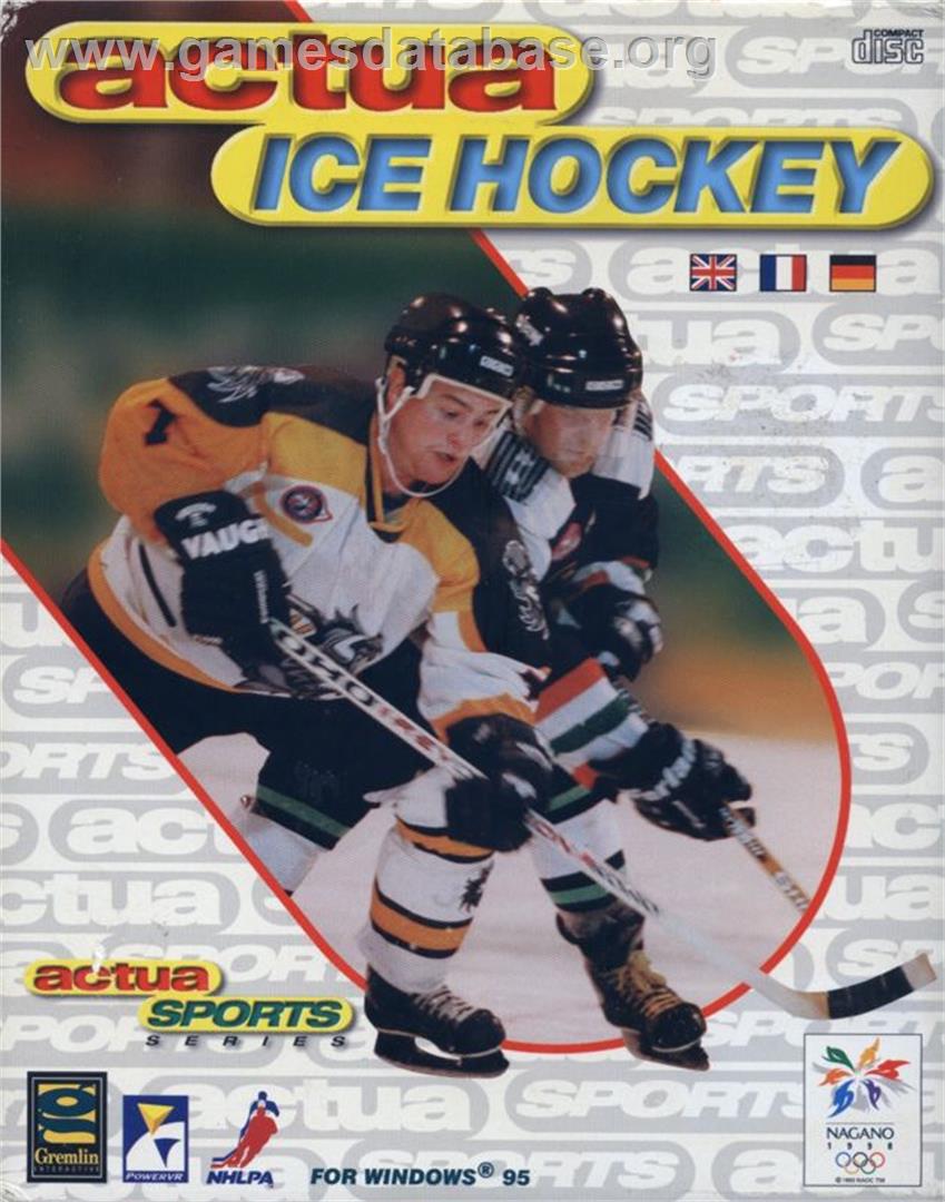 Actua Ice Hockey - Microsoft Windows - Artwork - Box