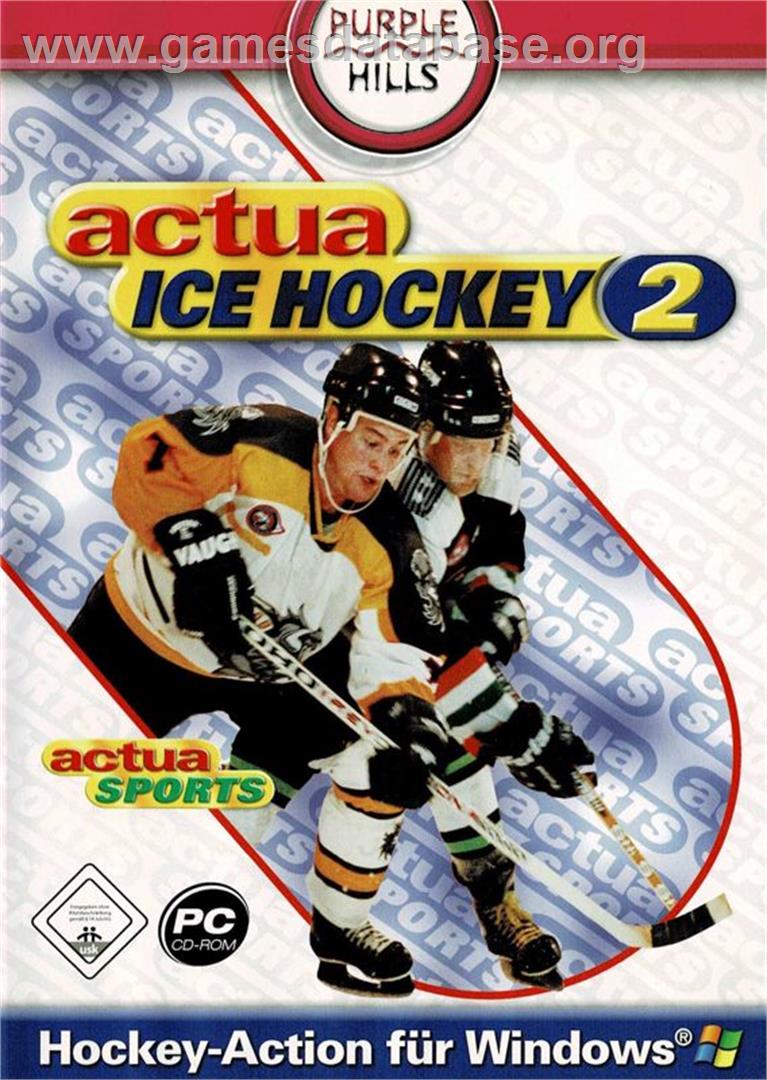 Actua Ice Hockey 2 - Microsoft Windows - Artwork - Box