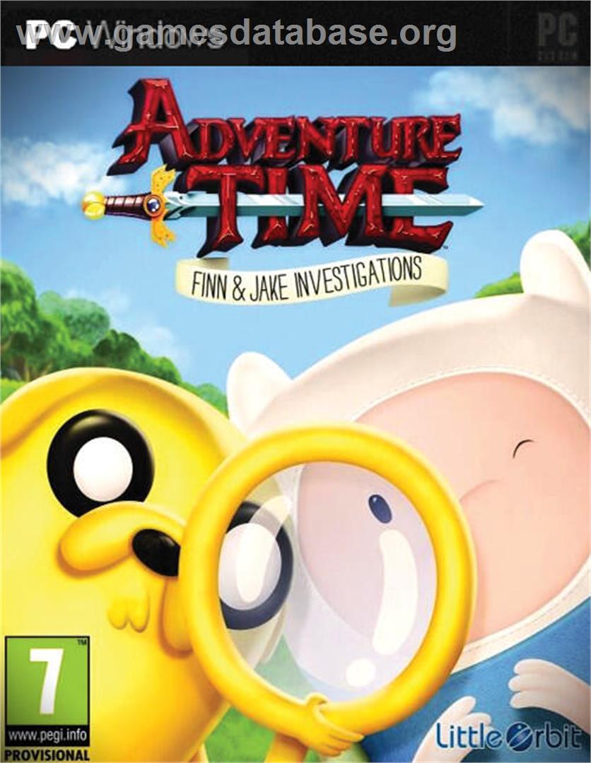 Adventure Time - Finn and Jake Investigations - Microsoft Windows - Artwork - Box