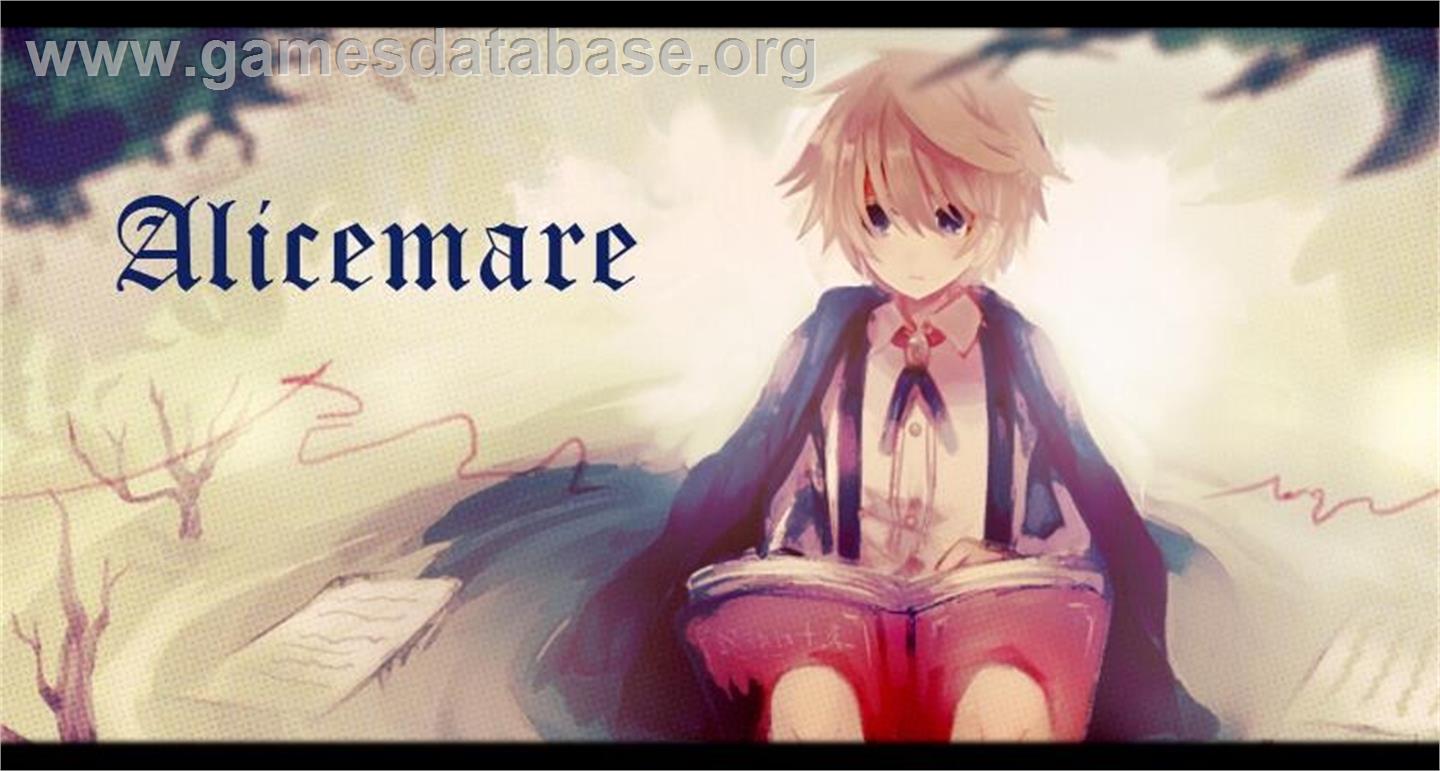 Alicemare - Microsoft Windows - Artwork - Box