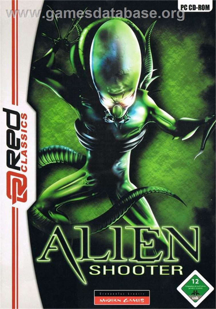 Alien Shooter - Microsoft Windows - Artwork - Box